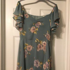Francescas Miami Floral Dress